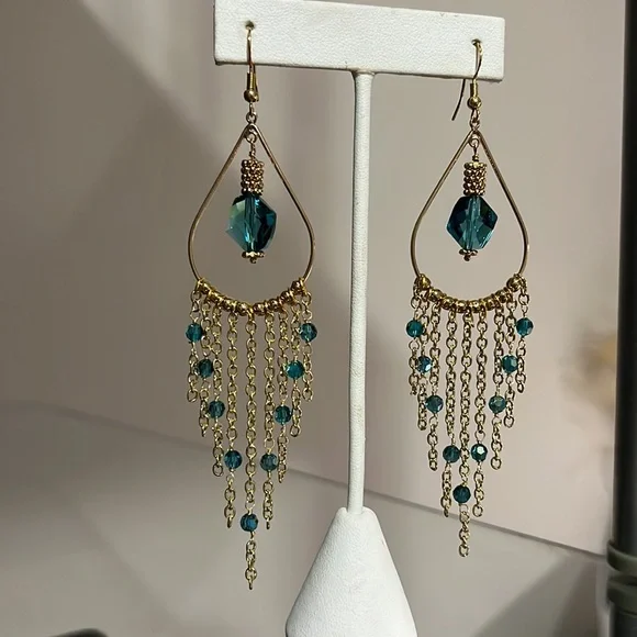 Swarovski Chandelier Earrings - Picture 2 of 3